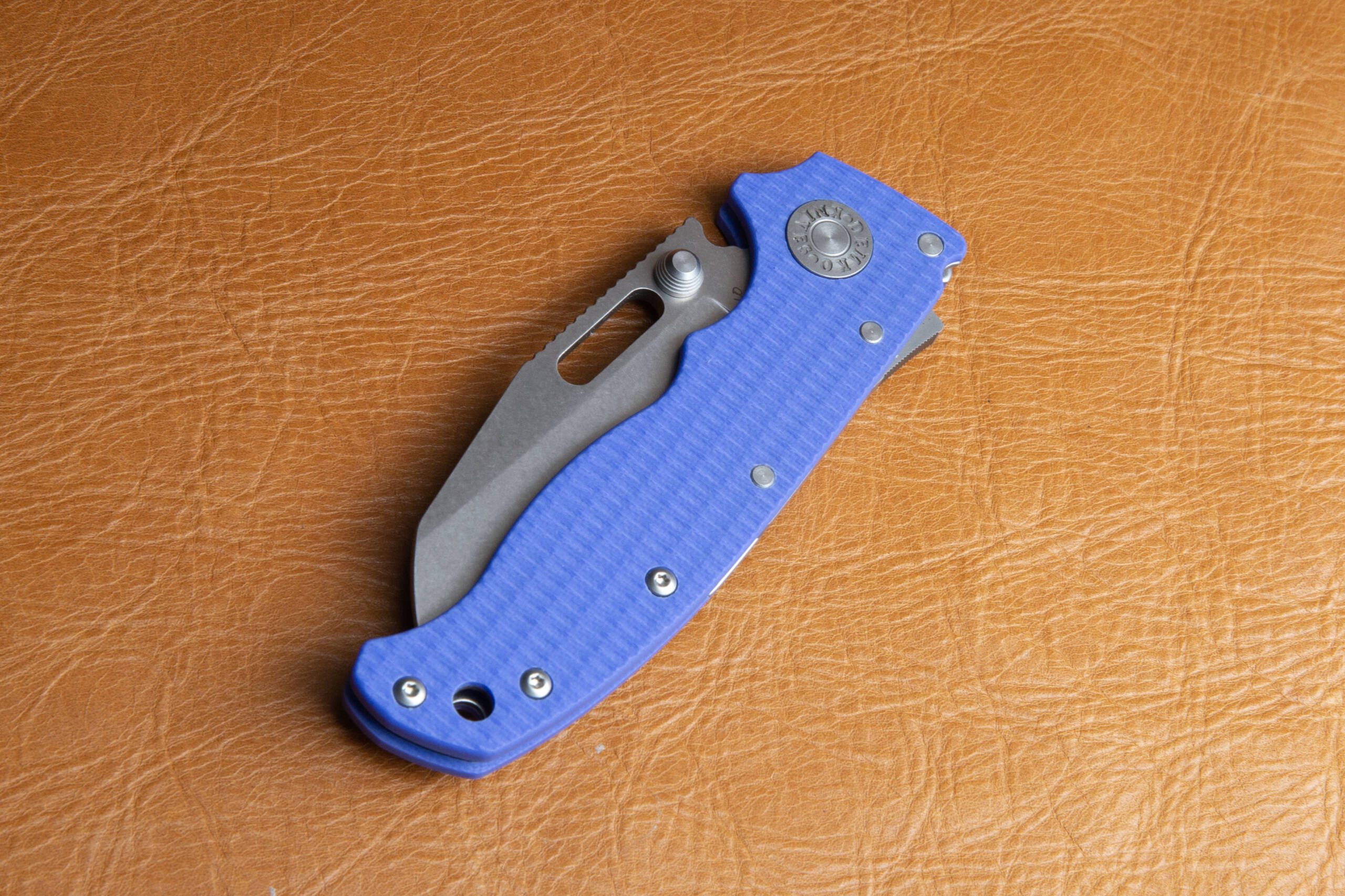 Demko Knives AD20.5 20CV Blue G10 Sharkfoot - Image 3
