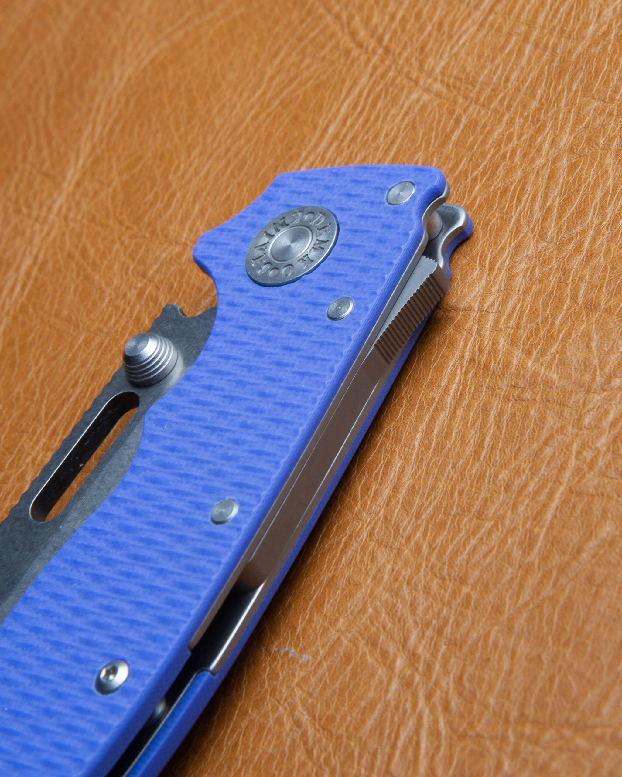 Demko Knives AD20.5 20CV Blue G10 Sharkfoot - Image 5