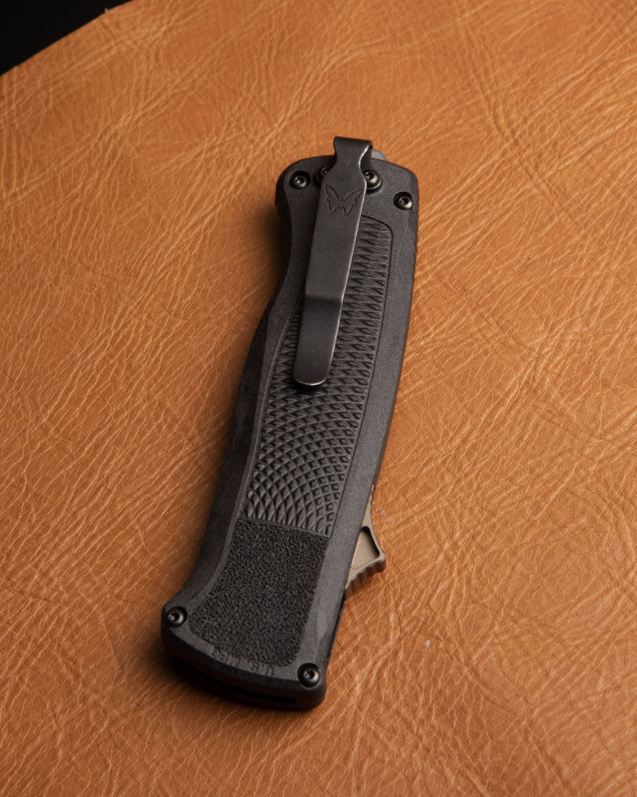Benchmade Shootout CF-Elite Tanto Automatic Knife - Image 4