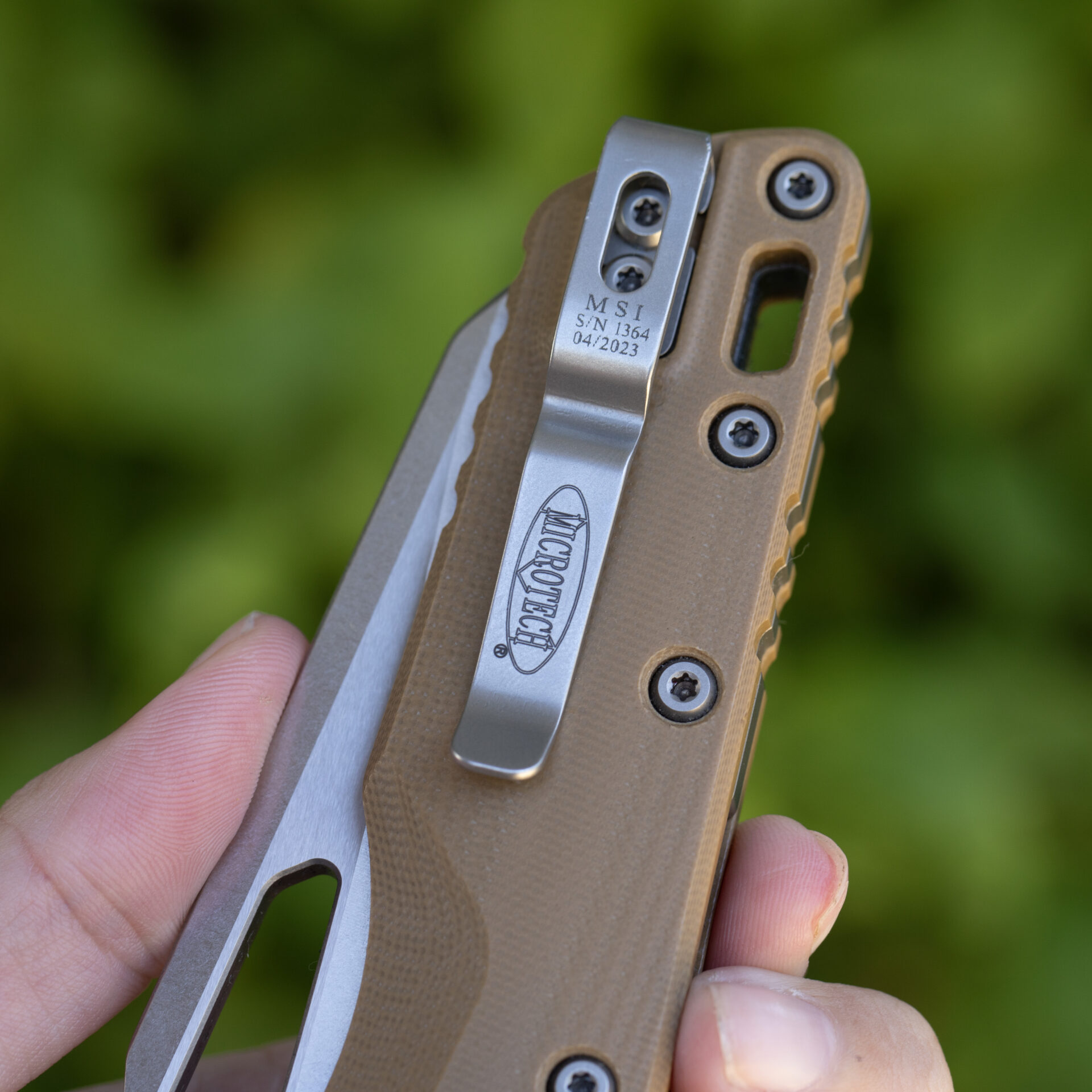 MICROTECH MSI S/E G-10 TAN STONEWASH STANDARD 210-10 GTTA - Image 7