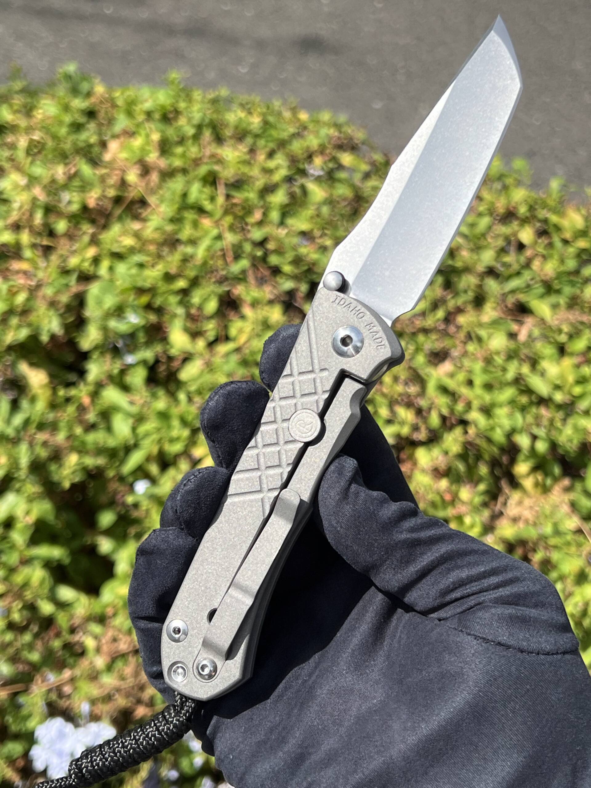 Chris Reeve Knives Umnumzaan Tanto – UMN-1002 (CPM S45VN, Titanium) - Image 5