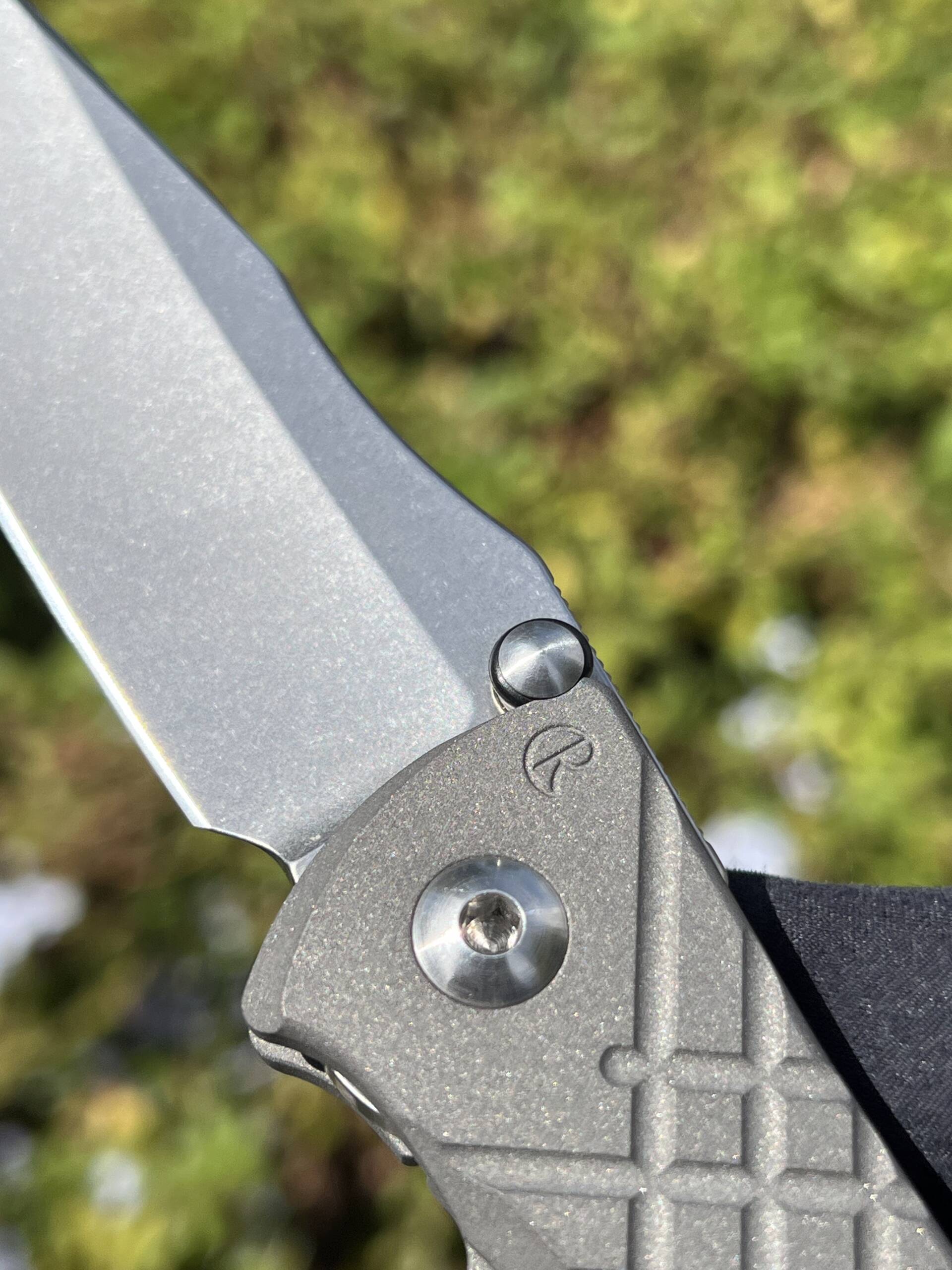 Chris Reeve Knives Umnumzaan Tanto – UMN-1002 (CPM S45VN, Titanium) - Image 6