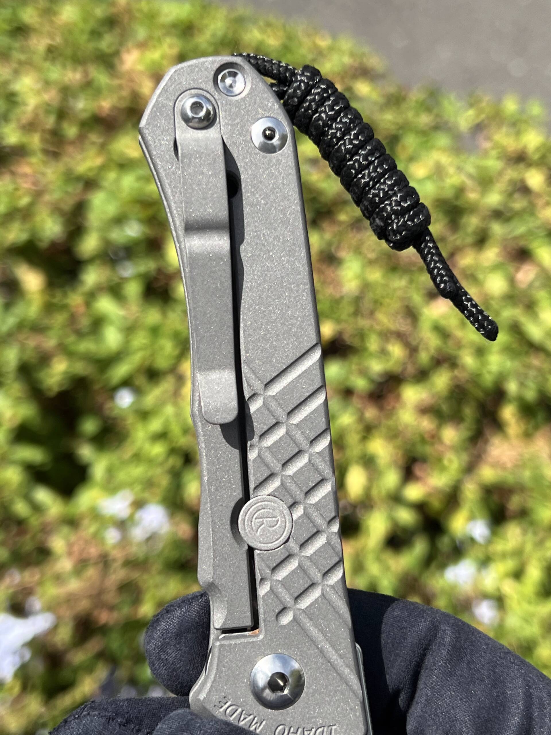 Chris Reeve Knives Umnumzaan Tanto – UMN-1002 (CPM S45VN, Titanium) - Image 8