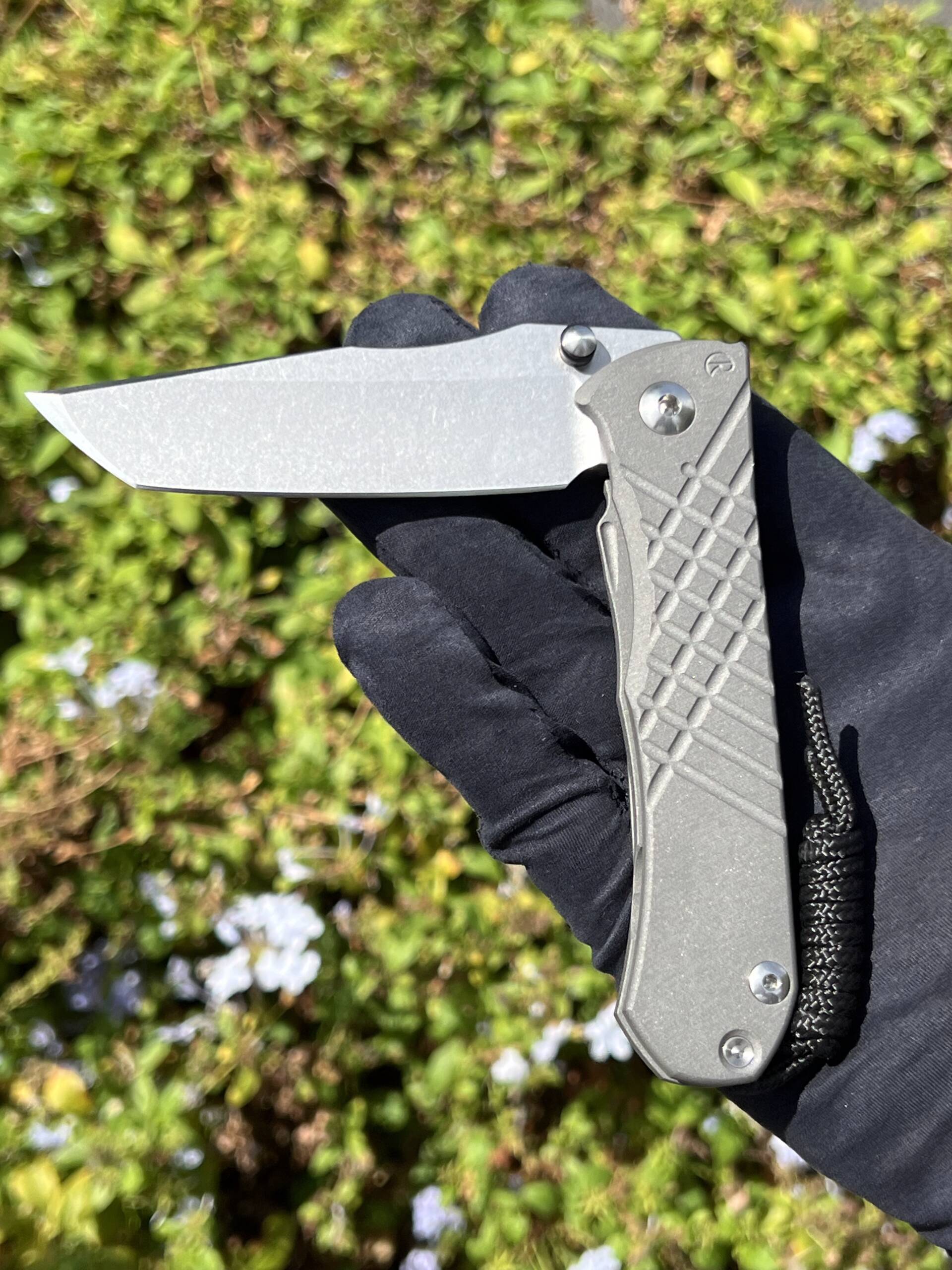 Chris Reeve Knives Umnumzaan Tanto – UMN-1002 (CPM S45VN, Titanium) - Image 9