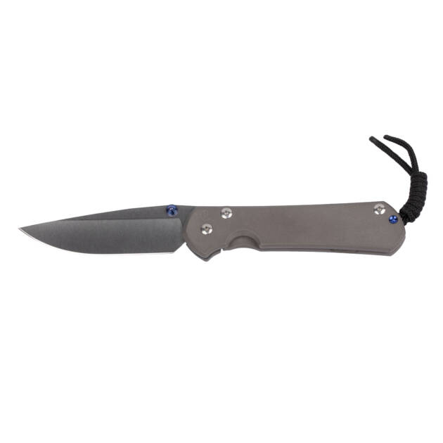Chris Reeve Knives Large Sebenza 31 Plain Drop Point – CPM S35VN, Titanium, (June 2021) (L31-1000)