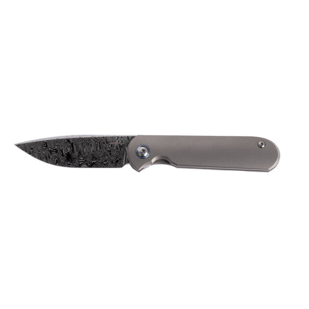 Gareth Bull knives Sham 3,3 Dama Blue Spiro