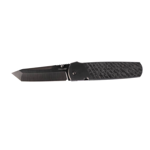 Cold Steel 60 Series Hatamoto Liner Lock Knife Black Carbon Fiber