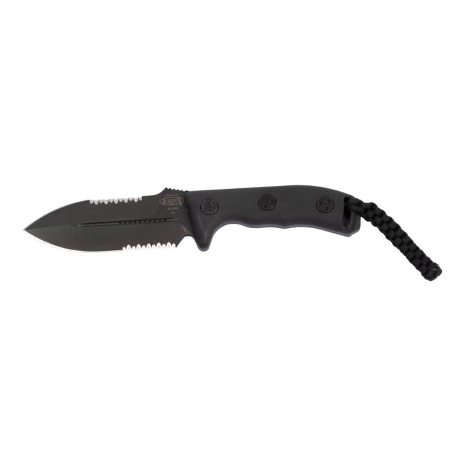 Microtech Currahee Crosshair Fixed 5" S30V Combo Double Edge Blade - 103-2