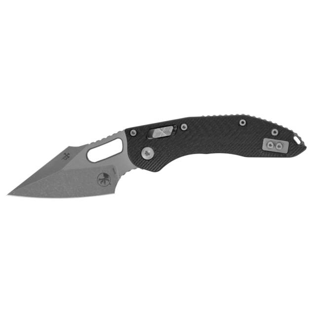 Microtech Stitch RAM-LOK Black Fluted G10 Handles 169RL-10