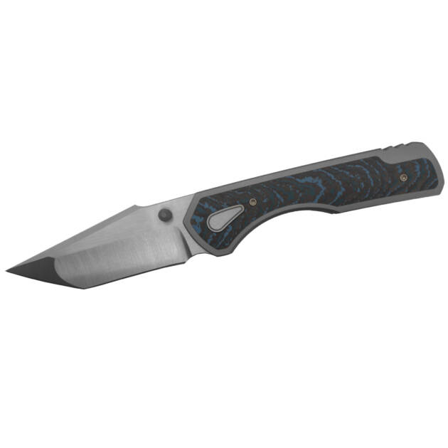 Brian Brown Knifes Corvus Production - Arctic Storm Inlay