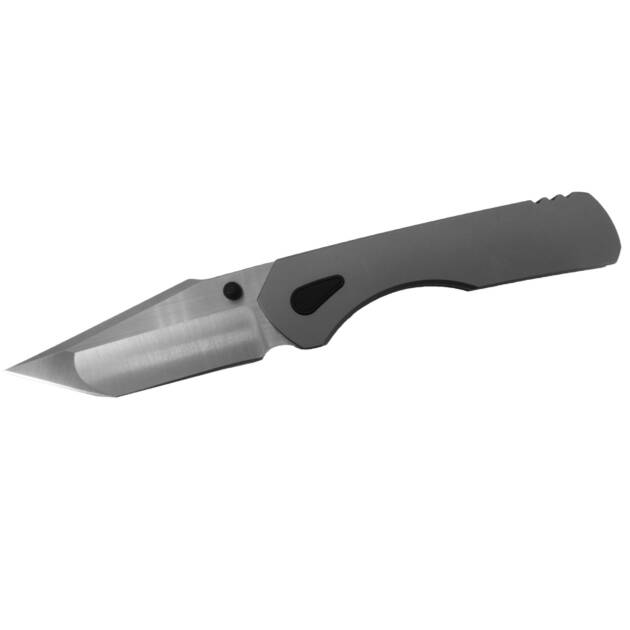 BRIAN BROWN KNIVES CORVUS PRODUCTION - BLASTED TITANIUM (NON-INLAY)