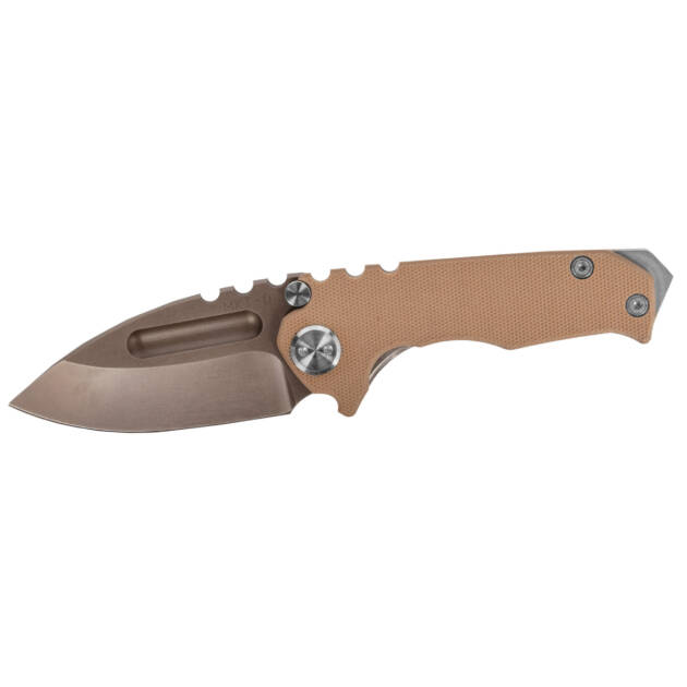 Medford Micro Preatorian Coyote Brown G10/Bronze Titanium Handles LTd 28/150