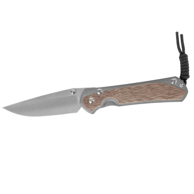 Chris Reeve Knives Large Sebenza 31 Natural Canvas Micarta L31-1212