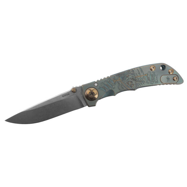 Spartan Blades SHF Custom Harsey 3.25" S45VN - Plague Doctor