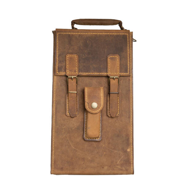 Leather Wine Bag