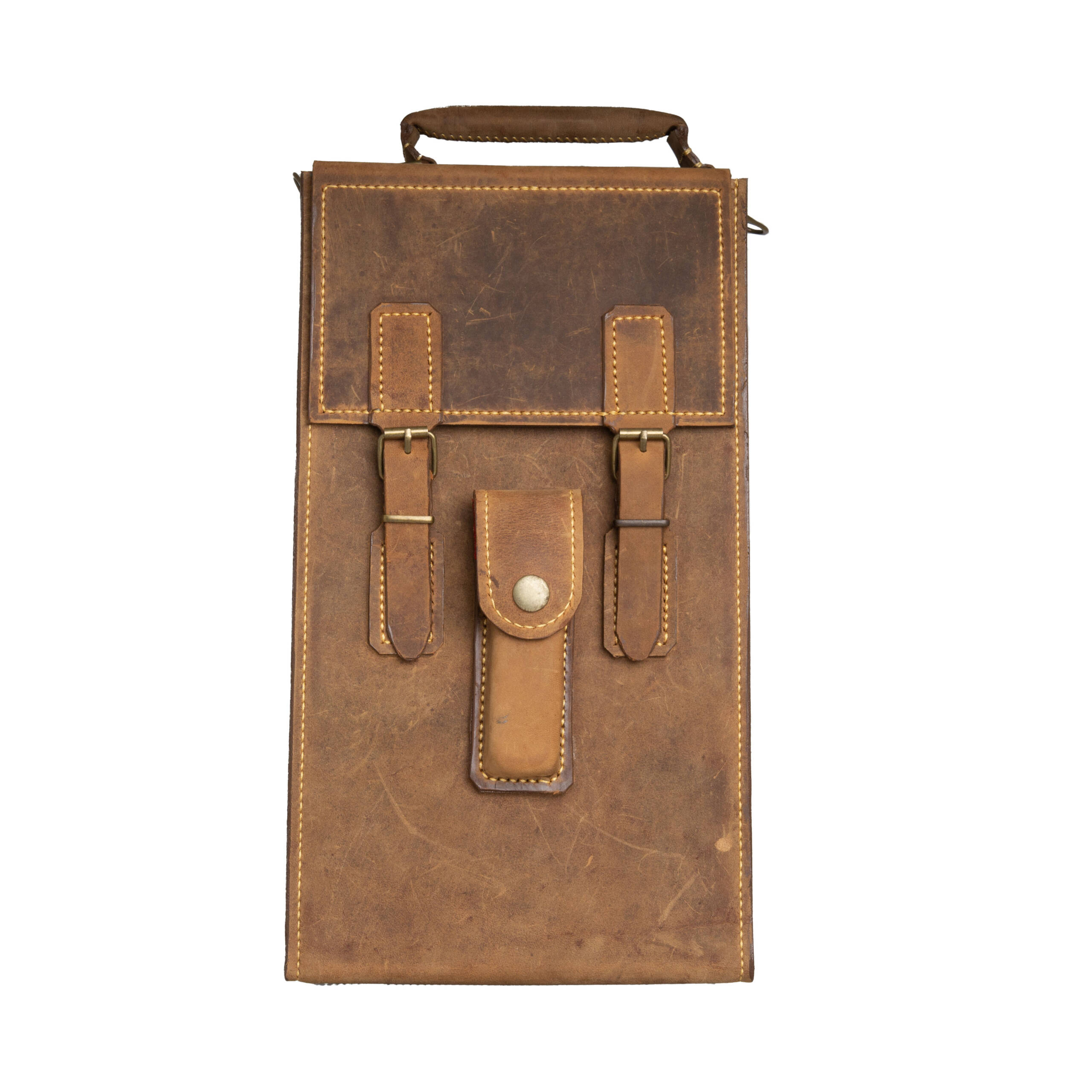 Leather Wine Bag